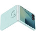 Samsung Silikonový Kryt s Kroužkem pro Galaxy Z Flip7 Light Cyan