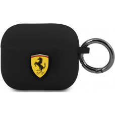 Ferrari Silikonové Pouzdro pro Airpods 3 Black