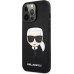 Karl Lagerfeld PU Saffiano Karl Head Kryt pro iPhone 13 Pro Max Black