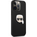Karl Lagerfeld PU Leather Karl Head Kryt pro iPhone 13 Pro Black