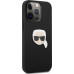 Karl Lagerfeld PU Leather Karl Head Kryt pro iPhone 13 Pro Max Black