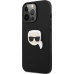 Karl Lagerfeld PU Leather Karl Head Kryt pro iPhone 13 Pro Max Black