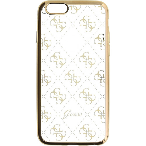 Guess 4G TPU Pouzdro Gold pro iPhone 5 / 5s / SE