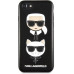 Karl Lagerfeld Full Body Silikonové Pouzdro pro iPhone 7 / 8 / SE (2020) / SE (2022) Black