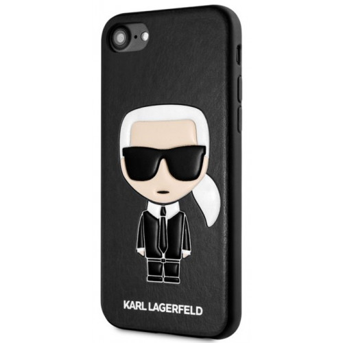 Karl Lagerfeld Full Body Iconic Kryt pro iPhone 7 / 8 / SE (2020) / SE (2022) Black