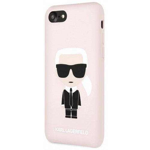 Karl Lagerfeld Full Body Silikonové Pouzdro pro iPhone 7 / 8 / SE (2020) / SE (2022) Pink