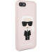 Karl Lagerfeld Full Body Silikonové Pouzdro pro iPhone 7 / 8 / SE (2020) / SE (2022) Pink