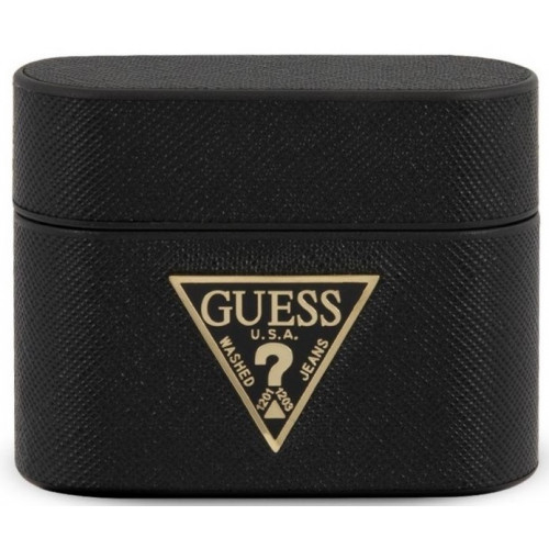 Guess Saffiano Pouzdro pro AirPods Pro Black