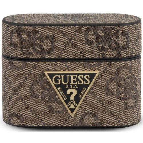 Guess 4G Pouzdro pro AirPods Pro Brown