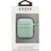 Guess Silikonové Pouzdro pro Airpods 1/2 Green