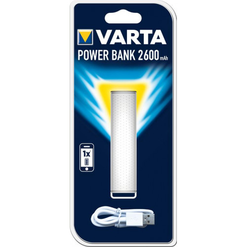 VARTA Power Bank 2600mAh White