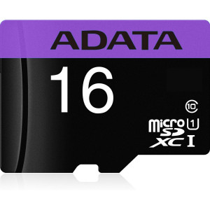 ADATA Premier microSDXC UHS-I Class10 16GB + Adaptér
