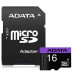 ADATA Premier microSDXC UHS-I Class10 16GB + Adaptér