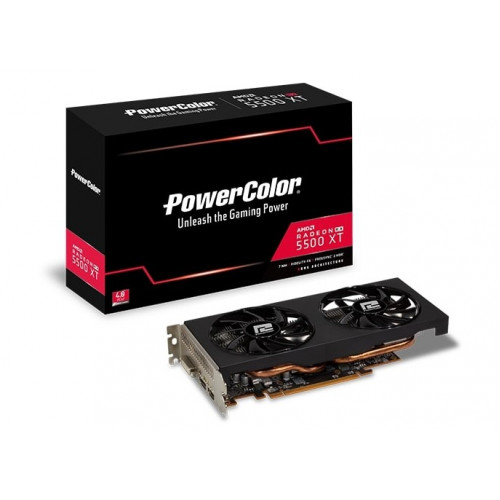 PowerColor AMD Radeon RX 5500 XT OC 8GB (AXRX 5500 XT 8GBD6-DH/OC)