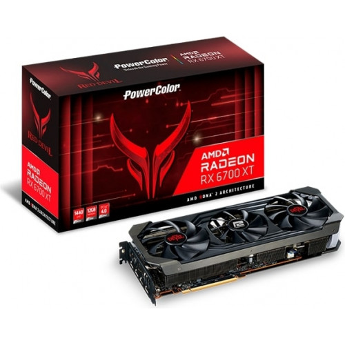 PowerColor AMD Radeon RX 6700 XT Red Devil 12GB (AXRX 6700 XT 12GBD6-3DHE/OC)