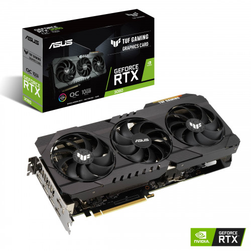 ASUS GeForce RTX 3080 TUF GAMING 10GB OC (TUF-RTX3080-O10G-GAMING)
