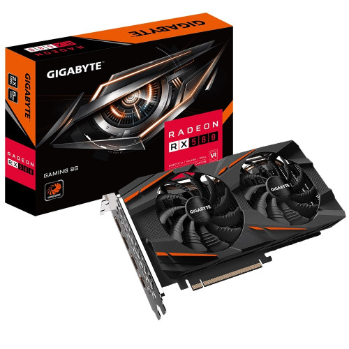 Gigabyte AMD Radeon RX 580 Gaming 8G (rev.2.0) (GV-RX580GAMING-8GD)