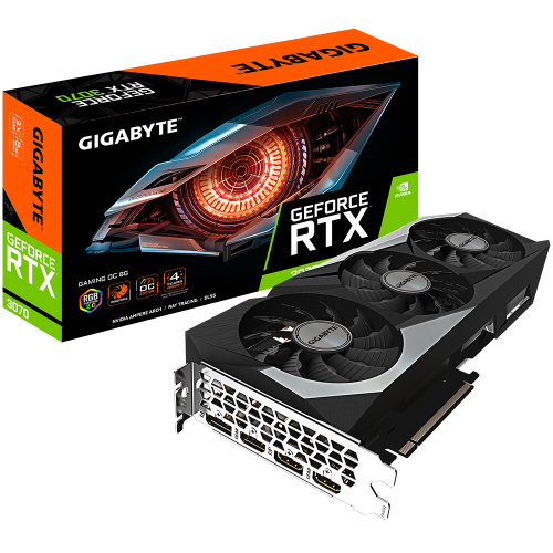 GIGABYTE GeForce RTX 3070 GAMING OC 8G (GV-N3070GAMING OC-8GD)