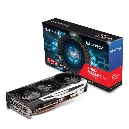 Sapphire AMD Radeon RX 6800 NITRO+ 16GB (11305-01-20G) Sapphire AMD Radeon RX 6800 NITRO+ 16GB (11305-01-20G)