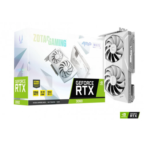 ZOTAC GAMING GeForce RTX 3060 AMP White Edition (ZT-A30600F-10P)