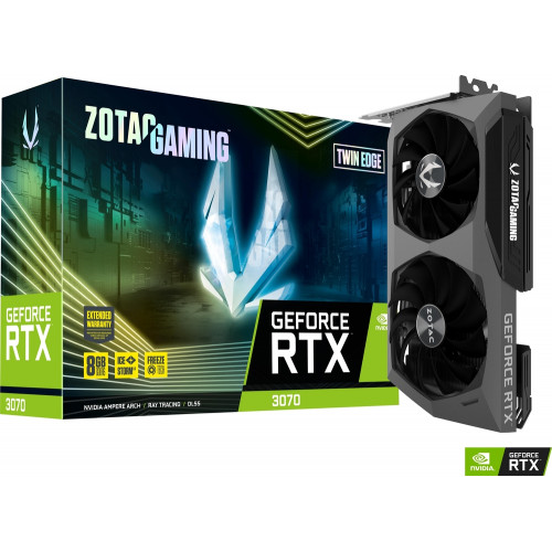 ZOTAC GAMING GeForce RTX 3070 Twin Edge LHR (ZT-A30700E-10PLHR)