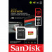 SanDisk Extreme microSDXC UHS-I A2 Card 256GB + Adapter (EU Blister)