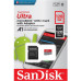 SanDisk Ultra microSDXC UHS-I A1 Card 128GB + Adapter (EU Blister)