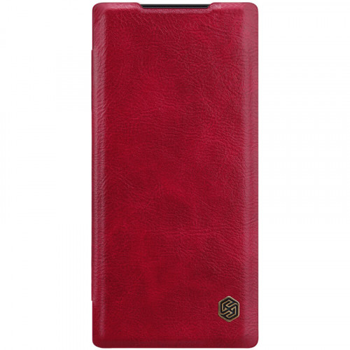 Nillkin Qin Book Pouzdro pro Samsung Galaxy Note10 Red