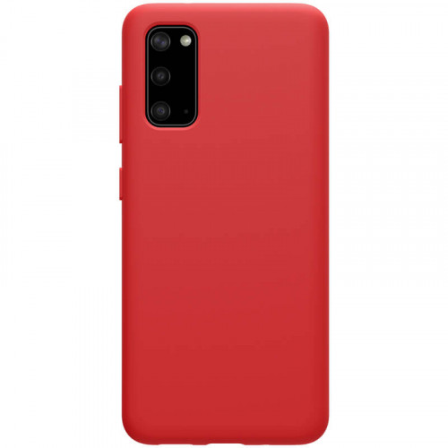 Nillkin Flex Pure Liquid Silikonové Pouzdro pro Samsung Galaxy S20 Red
