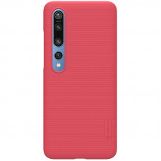 Nillkin Super Frosted Zadní Kryt pro Xiaomi Mi 10 / Mi 10 Pro Red