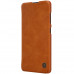 Nillkin Qin Book Pouzdro pro Samsung Galaxy A41 Brown