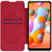Nillkin Qin Book Pouzdro pro Samsung Galaxy A21 Red