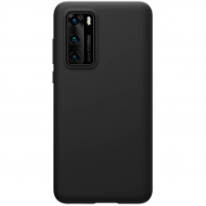 Nillkin Flex Pure Liquid Silikonové Pouzdro pro Huawei P40 Black