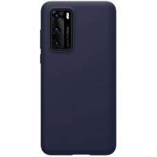 Nillkin Flex Pure Liquid Silikonové Pouzdro pro Huawei P40 Blue