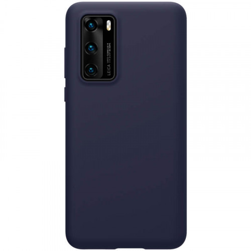 Nillkin Flex Pure Liquid Silikonové Pouzdro pro Huawei P40 Blue