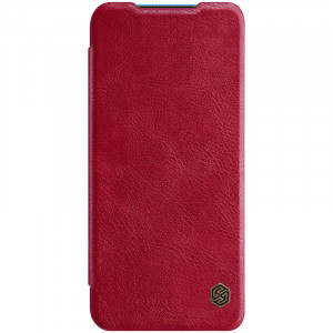 Nillkin Qin Book Pouzdro pro Xiaomi Mi 10 Lite Red