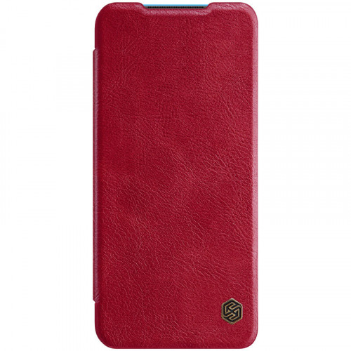 Nillkin Qin Book Pouzdro pro Xiaomi Mi 10 Lite Red
