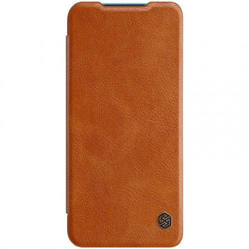 Nillkin Qin Book Pouzdro pro Xiaomi Mi 10 Lite Brown