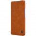 Nillkin Qin Book Pouzdro pro Xiaomi Mi 10 Lite Brown