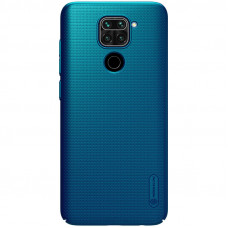 Nillkin Super Frosted Zadní Kryt pro Xiaomi Redmi Note 9 Peacock Blue