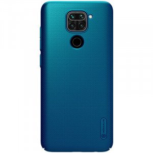 Nillkin Super Frosted Zadní Kryt pro Xiaomi Redmi Note 9 Peacock Blue