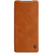 Nillkin Qin Book Pouzdro pro Samsung Galaxy Note20 Brown