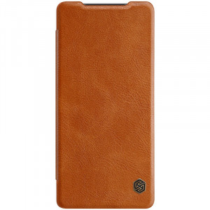 Nillkin Qin Book Pouzdro pro Samsung Galaxy Note20 Brown