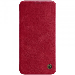 Nillkin Qin Book Pouzdro pro iPhone 12 Pro Max Red