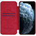 Nillkin Qin Book Pouzdro pro iPhone 12 Pro Max Red