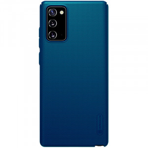 Nillkin Super Frosted Zadní Kryt pro Samsung Galaxy Note20 Peacock Blue