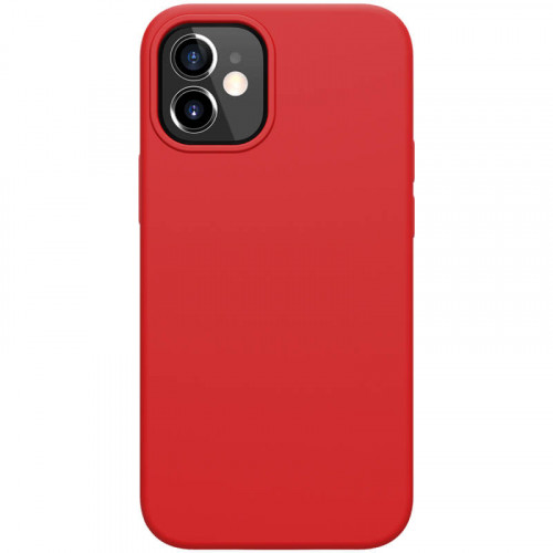 Nillkin Flex Pure Liquid Silikonový Kryt pro iPhone 12 mini Red