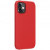 Nillkin Flex Pure Liquid Silikonový Kryt pro iPhone 12 mini Red