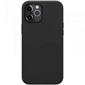 Nillkin Flex Pure Liquid Silikonový Kryt pro iPhone 12 Pro Max Black