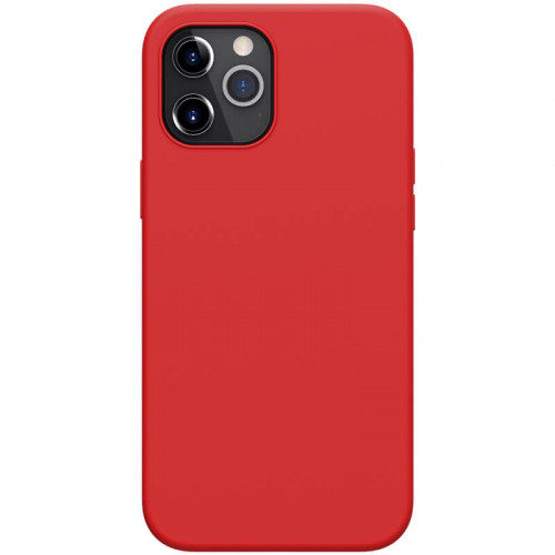 Nillkin Flex Pure Liquid Silikonový Kryt pro iPhone 12 Pro Max Red